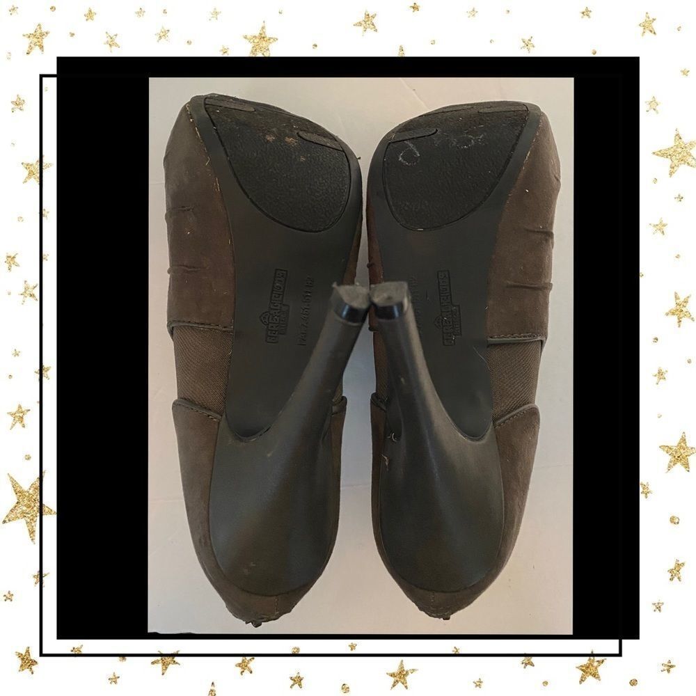 Fergalicious Evolve Gray Platform Ankle Booties 9 - image 6